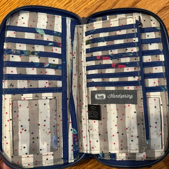 Lug Handspring Wallet - Bouquet Blue - Picture 2 of 4